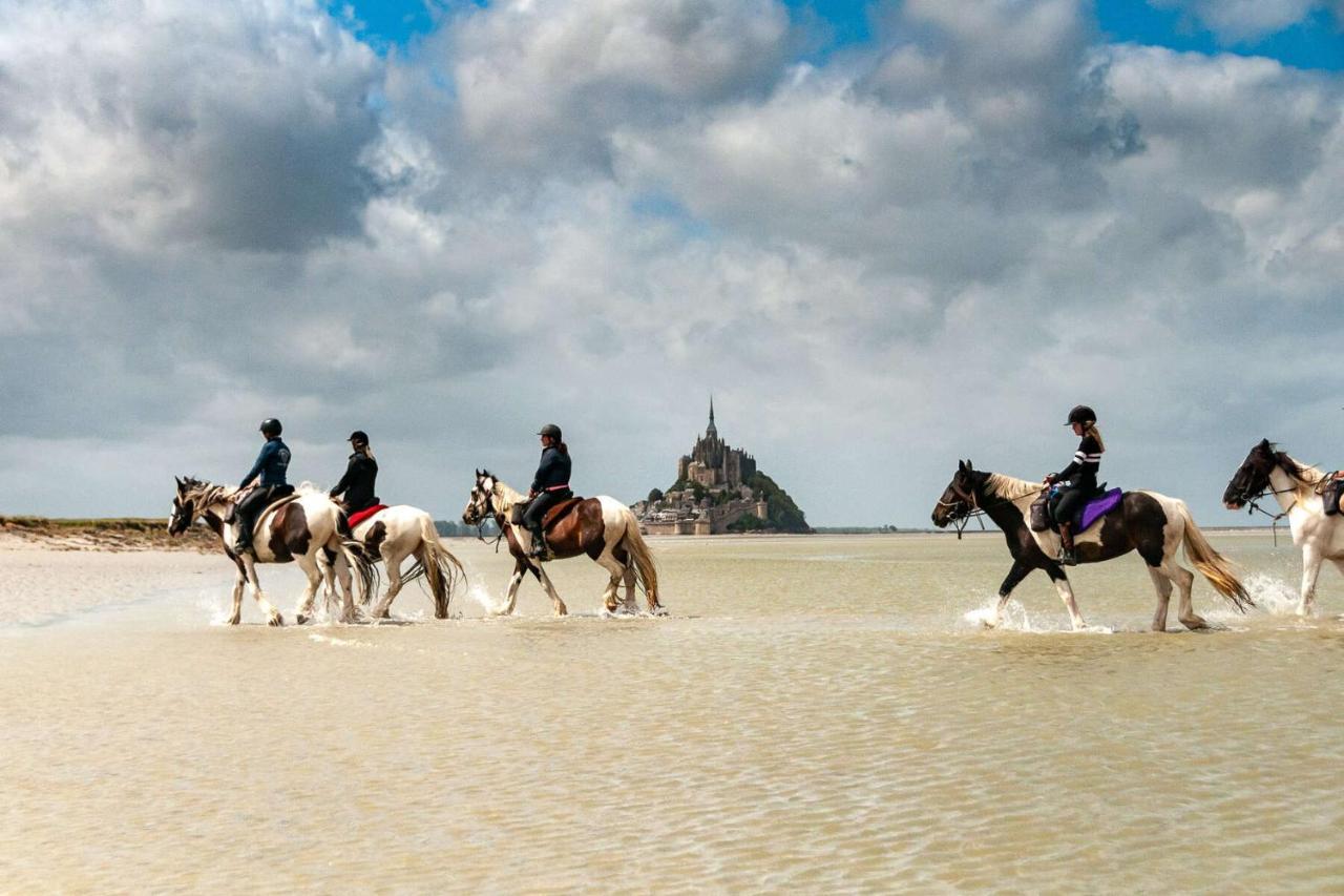 Gîte Lucian Mont-saint-michel Moidrey Extérieur photo